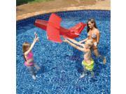 Red Airplane Glider Inflatable Pool Toy
