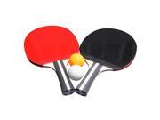 Single Star Control Spin Table Tennis 2 player Racket and Ball Set