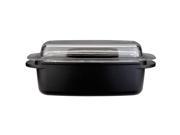Cook n Co 12.5 inch Cast Covered Roasting Pan