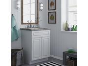 24 inch White Bathroom Vanity Cabinet