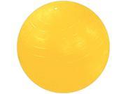 Cando Inflatable 59 inch Yellow Exercise Sensi Ball