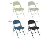 NPS Standard Steel Folding Chairs Pack of 4