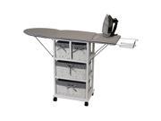 Nordic Sunrise All in One Ironing Board and Shelving Unit