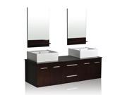 Belmont Decor Skyline Double Vessel Sink Vanity