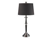 Dimond Lighting Black Nickel Chrome 1 Light Table Lamp