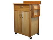 Catskill Craftsman Butcher Block Movable Cart