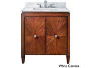 Avanity Brentwood 31 inch Single Vanity in New Walnut with Sink and Top