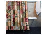 Antique Chic Patchwork Shower Curtain