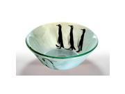 Penguin Glass Bowl Vessel Bathroom Sink