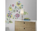 Boho Floral Peel and Stick Giant Wall Decals