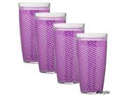 22 ounce Fishnet Double Wall Drinkware Set of 4