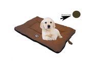 Pet Life Eco Paw Reversible Brown Cocoa Pet Bed