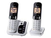 Panasonic KX TGC222S DECT 6.0 Expandable Digital Cordless Answering System with 2 handsets