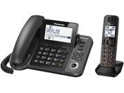 Panasonic KX TGF380M DECT 6.0 1 Handset Bluetooth Landline Telephone with corded based unit