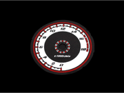 2003 2005 Yamaha YZF R6 White Face Glow Gauges