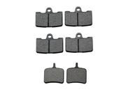 2008 2010 Buell 1125R Kevlar Carbon Front Rear Brake Pads
