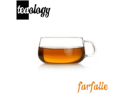 Teaology Farfalle Borosilicate Glass Tea Coffee Cup 6.75oz Glass