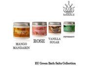 Royal Massage Set of 4 20oz Natural Sea Salt Mineral Bath Salts
