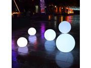 Modern Home Deluxe Floating LED Glowing Sphere w Infrared Remote Control