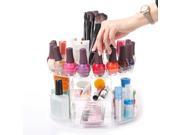Modern Home Deluxe Rotating Clear Cosmetic Makeup Organizer