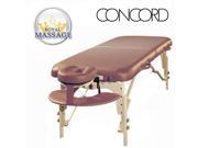 Concord Elite Professional Oversized Portable Massage Table w Bonuses Otter