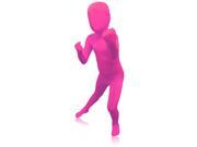 SecondSkin Full Body Spandex Lycra Suit Kids M Pink