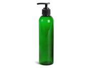 Royal Massage 8oz Empty Massage Oil Bottle with Pump Jade Green