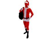 SecondSkin Full Body Spandex Lycra Suit XL Santa Claus