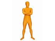 SecondSkin Full Body Spandex Lycra Suit M Orange