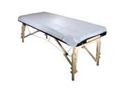 Royal Massage Set of 10 Universal Disposable Waterproof Flat Table Sheets White