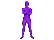 SecondSkin Full Body Spandex Lycra Suit XS Purple