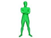 SecondSkin Full Body Spandex Lycra Suit XS Green