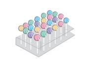 OnDisplay Cake Pops Lollipop Acrylic Display Stand CP24