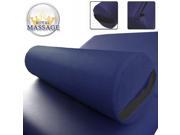 6 Diameter Deluxe Oversized Massage Table 25 Full Bolster Navy Blue