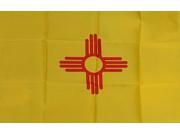 NEW MEXICO STATE 2X3 FLAG POLY