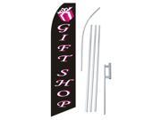 GIFT SHOP BLK PK 30 x 138 CUSTOM SWOOPERWITH POLE AND SPIKE