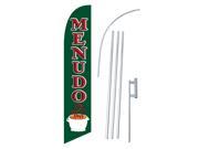 MENUDO 30 x 138 SWOOPER DLXWITH POLE AND SPIKE
