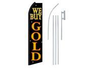 WE BUY GOLD BLACK GOLD 30 X 138 SWOOPERWITH POLE AND SPIKE