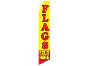 FLAGS SOLD HERE 30 X 138 SWOOPER FLAG
