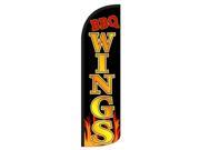 BBQ WINGS BLK GOLD FLAMES DLX 2 SWOOPER 38 X138