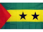 SAO TOME PRINCIPE COUNTRY 3 X 5 POLY FLAG