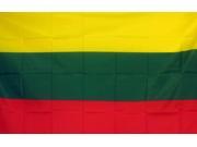 LITHUANIA COUNTRY 3 X 5 POLY FLAG