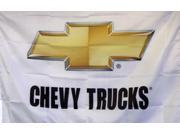 CHEVY TRUCKS AUTO LOGO W WORDS 2 1 2 X 3 1 2 FLAG