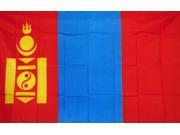 MONGOLIA 3 X 5 POLY FLAG