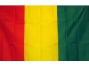GUINEA COUNTRY 3 X 5 POLY FLAG