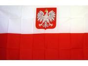 POLAND EAGLE COUNTRY 3 X 5 POLY FLAG