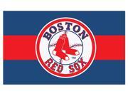 BOSTON RED SOX BASEBALL FLAG 3X5 POLYESTER