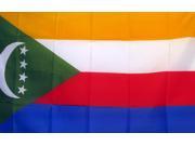 COMOROS COUNTRY 3 X 5 POLY FLAG