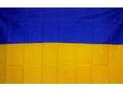 UKRAIN W O EAGLE COUNTRY 3 X 5 POLY FLAG