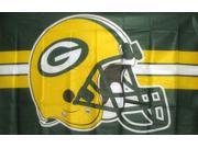 GREEN BAY PACKERS 3 X 5 POLY FLAG